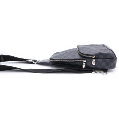 Louis Vuitton Damier Graphite Avenue Sling Bag Black — view 3