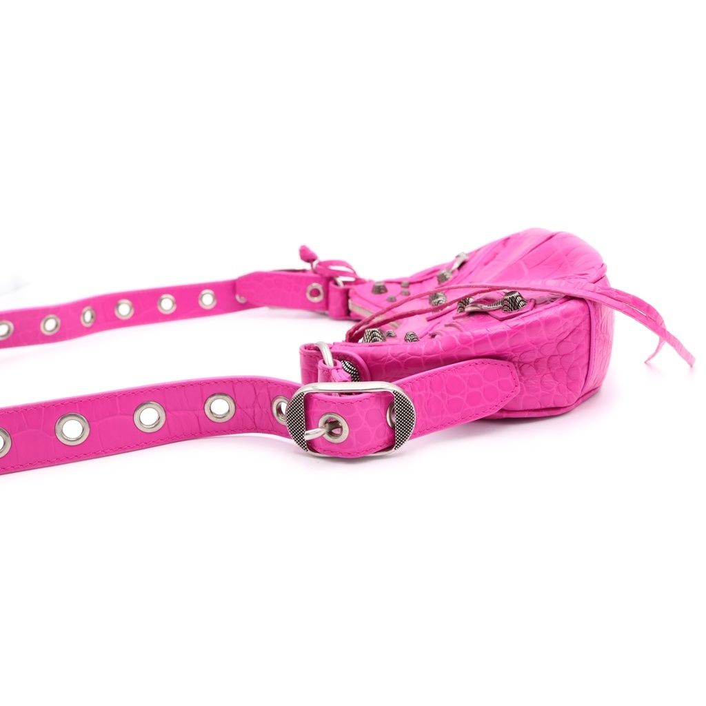 Balenciaga le Cagole XS le Shoulder Bag Pink — view 3