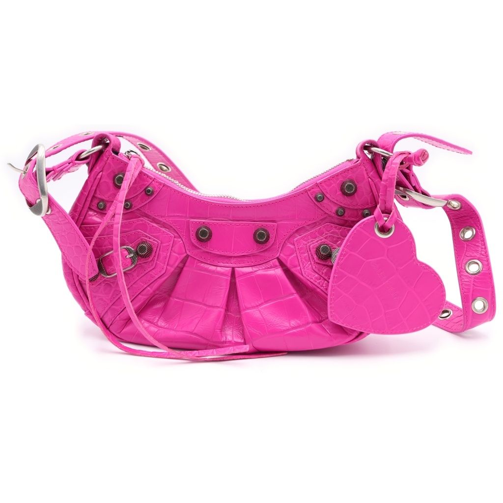 Balenciaga le Cagole XS le Shoulder Bag Pink