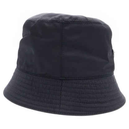 Prada Re-Nylon Bucket Hat Triangle Logo Nylon Black — view 3