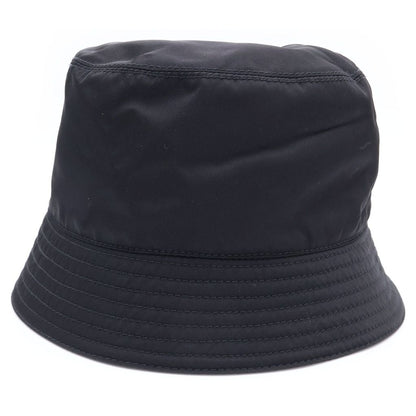 Prada Re-Nylon Bucket Hat Triangle Logo Nylon Black — view 2