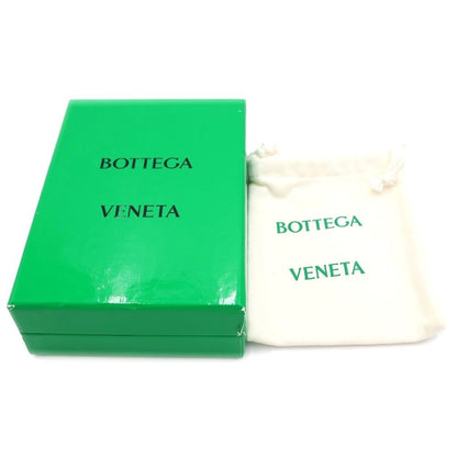 Bottega Veneta Maxi Intrecciato Compact Wallet Bifold Black Leather Gold — view 6