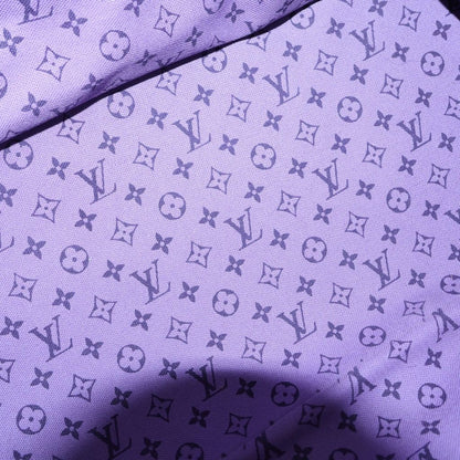 Louis Vuitton Iole Cabas PM Tote Purple Multi Leather Canvas Gold — view 5