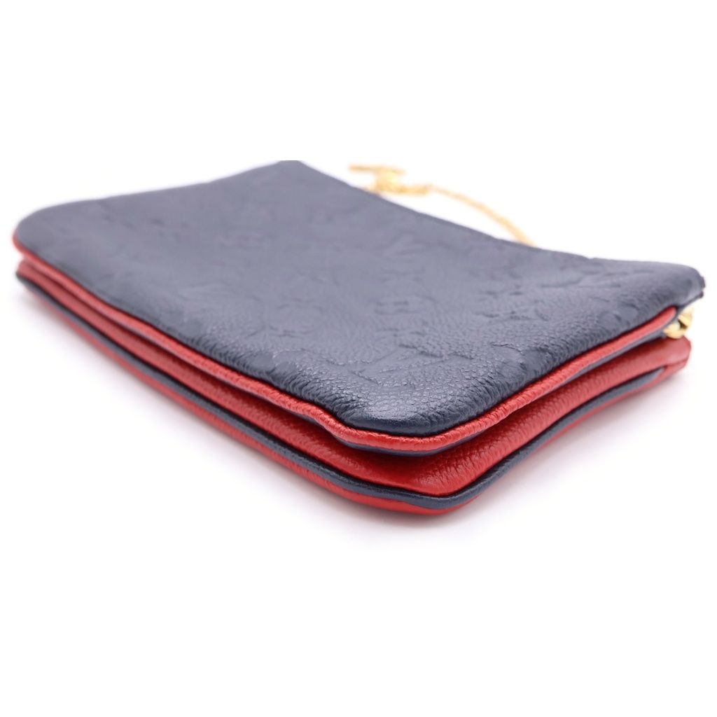 Louis Vuitton Monogram Empreinte Pochette Double Zip Marie Nuit Shoulder — view 6