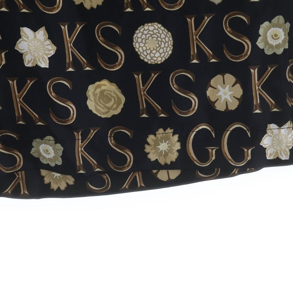Gucci Ken Scott Silk Short Zagar Allover Print Shorts Black — view 5