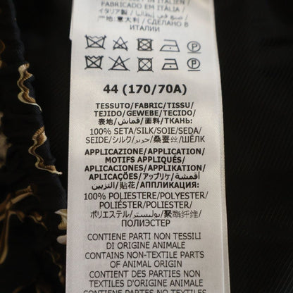 Gucci Ken Scott Silk Short Zagar Allover Print Shorts Black — view 7