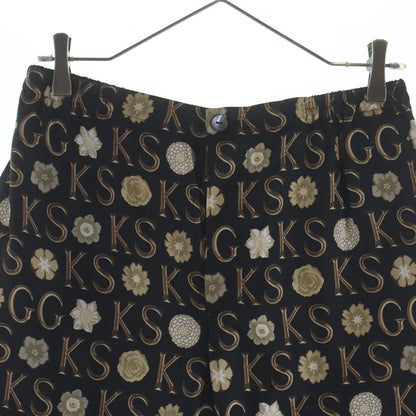 Gucci Ken Scott Silk Short Zagar Allover Print Shorts Black — view 3