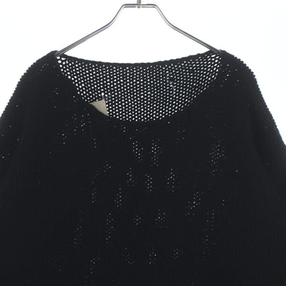 Chrome Hearts Cross Patch Cashmere Knit Sweater Black White — view 3