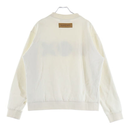 Louis Vuitton Flower Monogram Embroidery Sweatshirt White — view 2