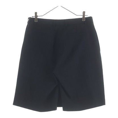 Gucci Pinstripe Wool Shorts Black Zaoos — view 2