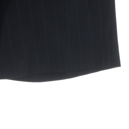 Gucci Pinstripe Wool Shorts Black Zaoos — view 5