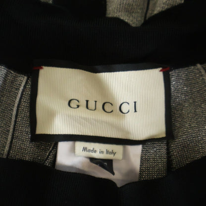 Gucci Pleated Knit Skirt Black — view 6