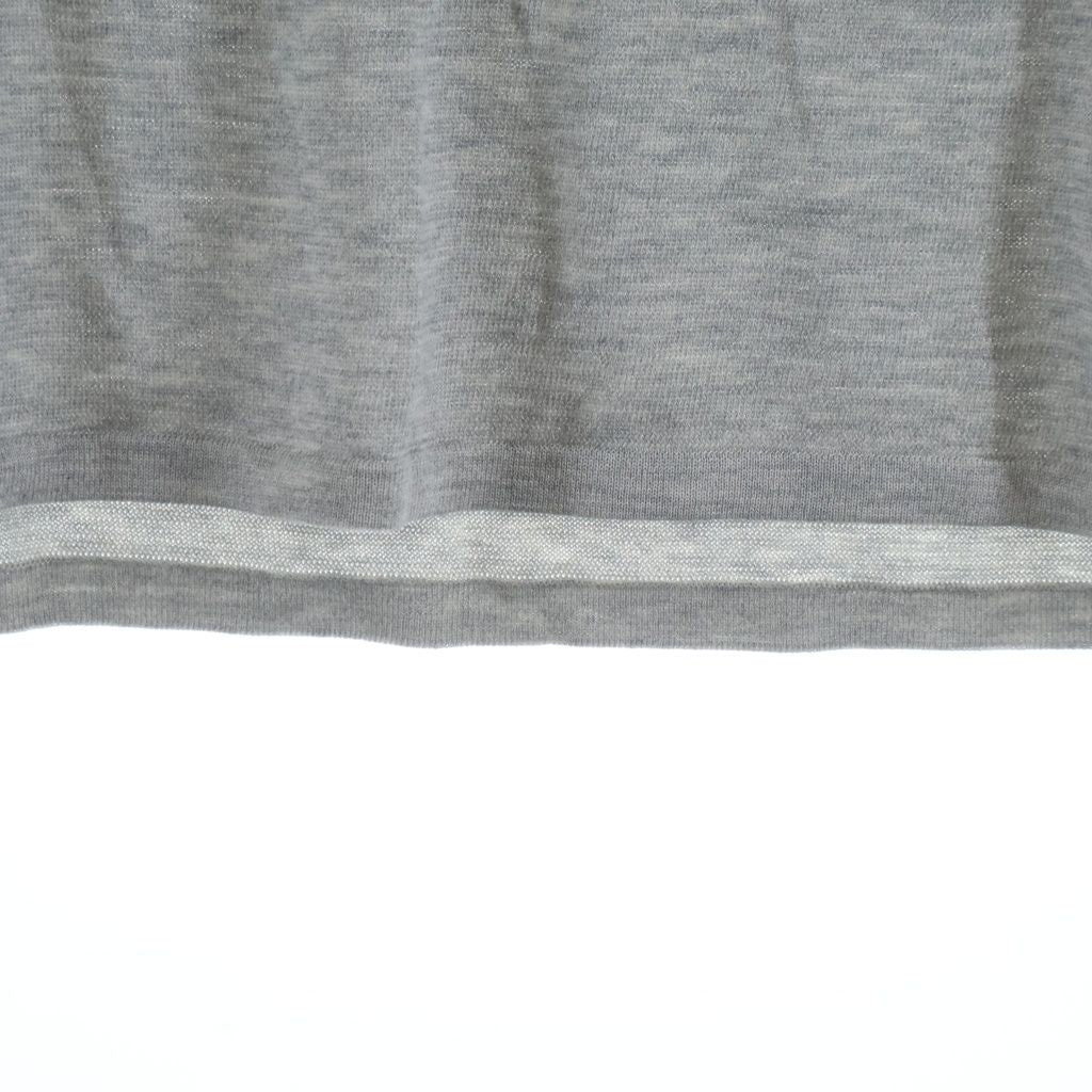 Chrome Hearts Patch CH Embroidery Raglan Long Sleeve T-Shirt Gray — view 6