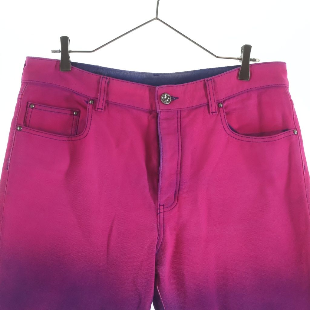 Louis Vuitton Amen Break Gradient Denim Pants Blue Pink — view 3