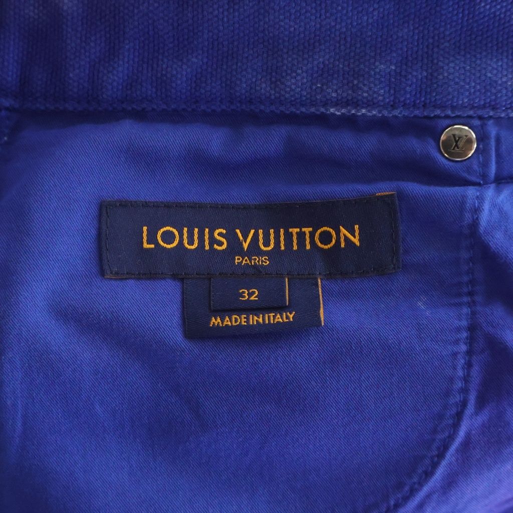 Louis Vuitton Amen Break Gradient Denim Pants Blue Pink — view 6
