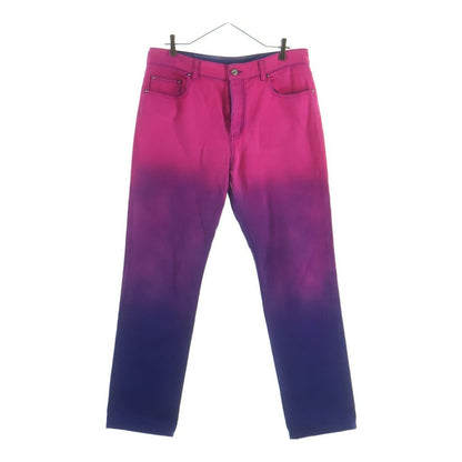 Louis Vuitton Amen Break Gradient Denim Pants Blue Pink