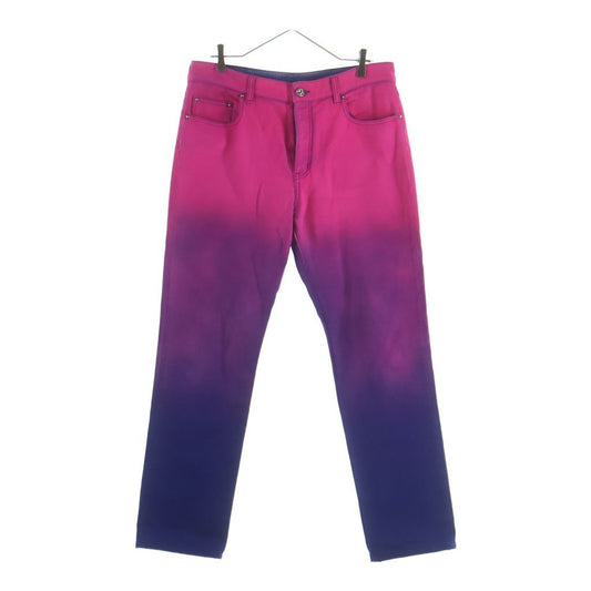 Louis Vuitton Amen Break Gradient Denim Pants Blue Pink