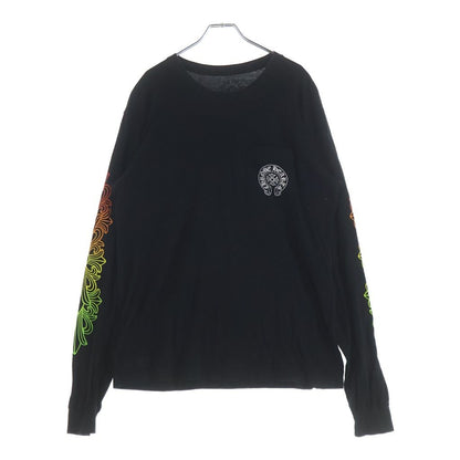 Chrome Hearts Gradient Logo Print Hollywood Limited Sleeve Floral Horse Shoe — view 2
