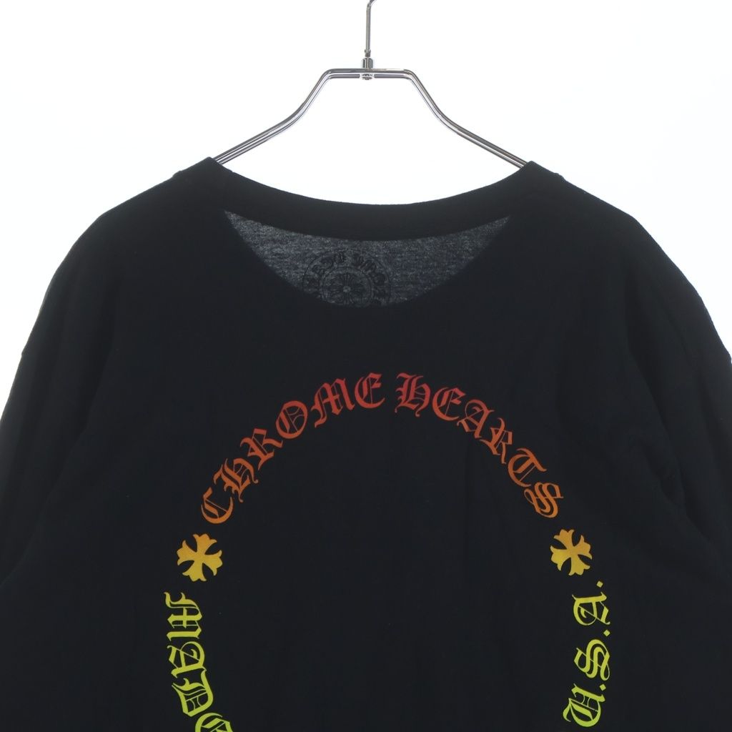 Chrome Hearts Gradient Logo Print Hollywood Limited Sleeve Floral Horse Shoe — view 4