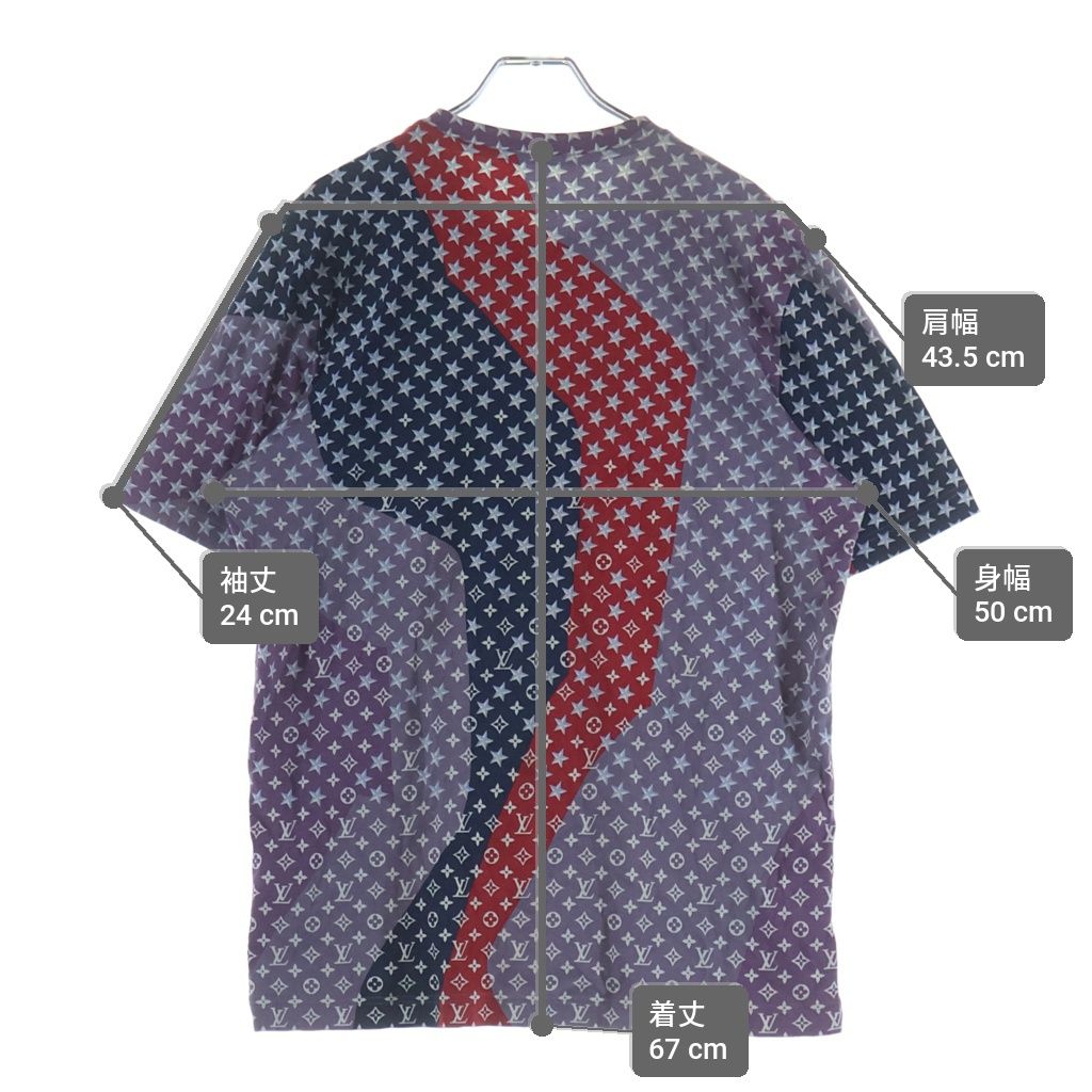 Louis Vuitton Multi Monogram Top Short Sleeve T-Shirt — view 9