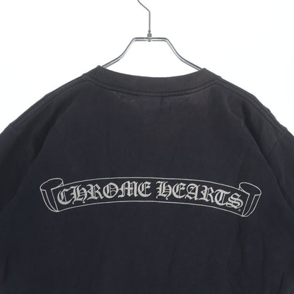 Chrome Hearts Vintage CH T-Shirt Scroll Label Print Crew Neck Pocket Short — view 4