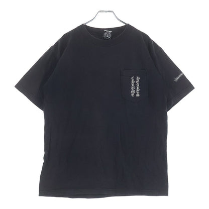 Chrome Hearts Vintage CH T-Shirt Scroll Label Print Crew Neck Pocket Short — view 2
