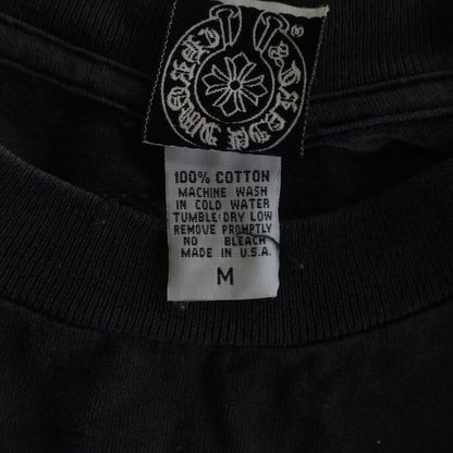 Chrome Hearts Vintage CH T-Shirt Scroll Label Print Crew Neck Pocket Short — view 8
