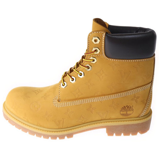 Louis Vuitton Timberland Ankle Boots Monogram Brown