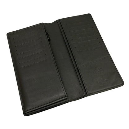 Louis Vuitton Wallet Monogram Shadow Portefeuille Brazza Black Leather — view 3