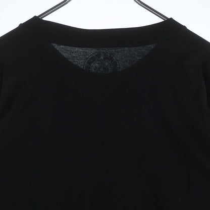 Chrome Hearts Neck Logo L S Tee Print Long Sleeve T-Shirt Top Black — view 4