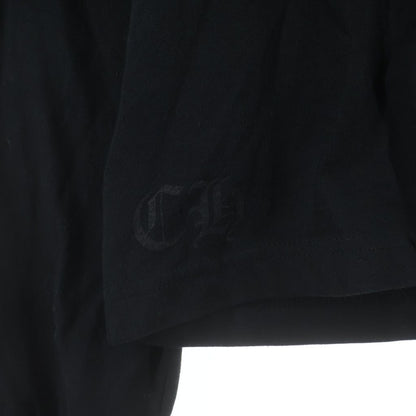 Chrome Hearts Neck Logo L S Tee Print Long Sleeve T-Shirt Top Black — view 5