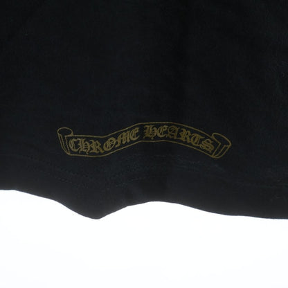 Chrome Hearts Neck Logo L S Tee Print Long Sleeve T-Shirt Top Black — view 6