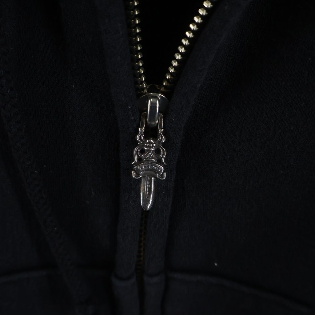 Chrome Hearts Thrml HD Zip Lining Thermal Back Shoe Arm Logo Print Zip — view 5