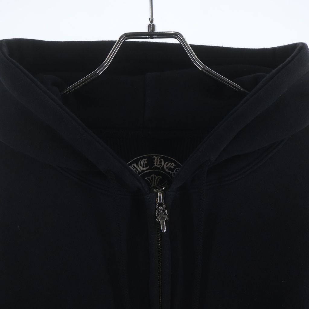Chrome Hearts Thrml HD Zip Lining Thermal Back Shoe Arm Logo Print Zip — view 3