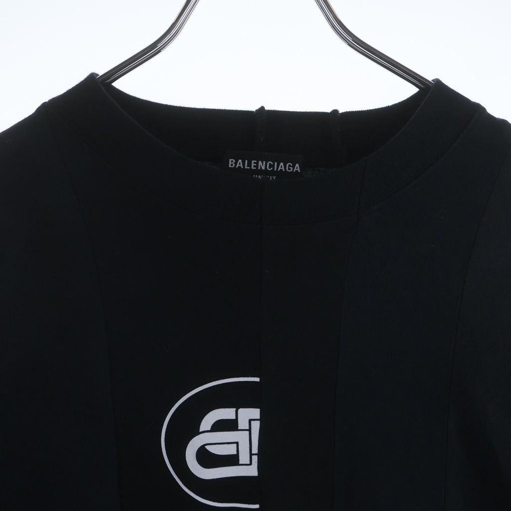 Balenciaga Blue Mountain Limited Cutup Longsleeve Tee Reconstruction Shirt — view 3