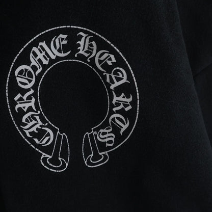 Chrome Hearts Sweatshirt Plvr Sleeve Floral Back Horse Shoe Print Pullover — view 5