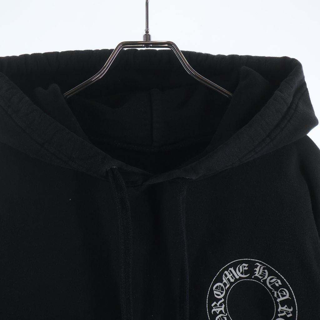 Chrome Hearts Sweatshirt Plvr Sleeve Floral Back Horse Shoe Print Pullover — view 3