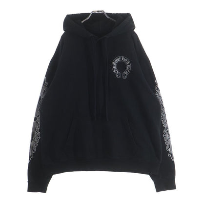 Chrome Hearts Sweatshirt Plvr Sleeve Floral Back Horse Shoe Print Pullover — view 2