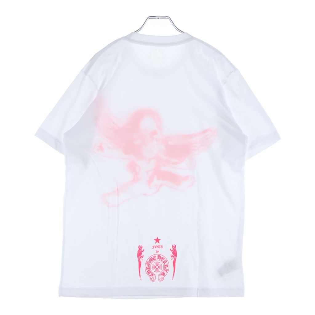 Chrome Hearts Foti Miss Lerlene Tee Print Short Sleeve T-Shirt White Pink — view 2