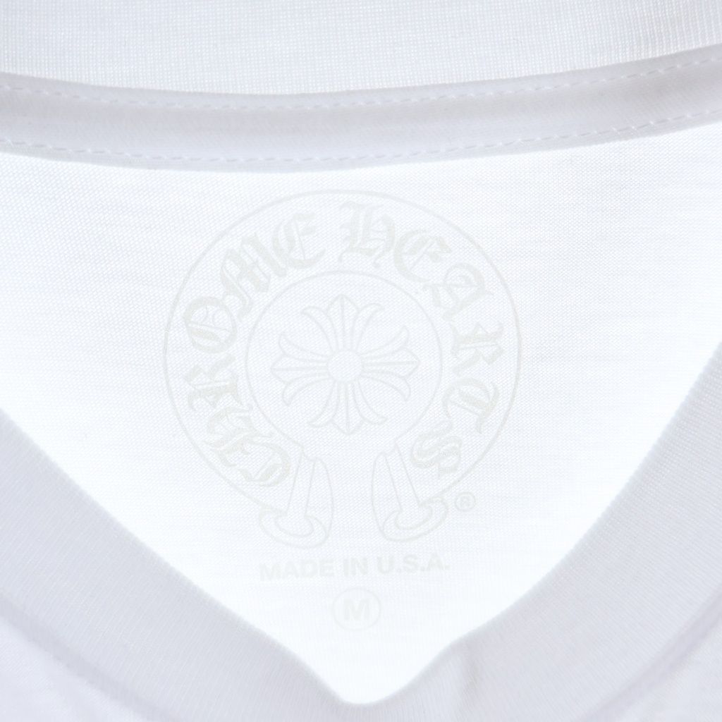 Chrome Hearts Foti Miss Lerlene Tee Print Short Sleeve T-Shirt White Pink — view 7