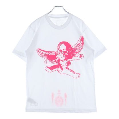 Chrome Hearts Foti Miss Lerlene Tee Print Short Sleeve T-Shirt White Pink