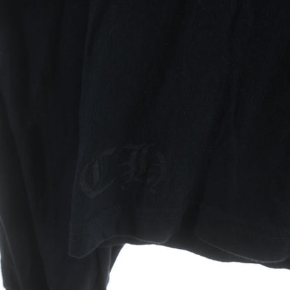 Chrome Hearts CH LS Neck Logo Print Sleeve Long T-Shirt Top Black — view 5