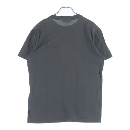 Prada Triangle Logo Pocket Short Sleeve T-Shirt Gray — view 2