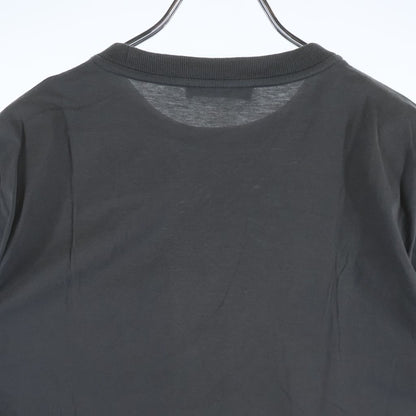 Prada Triangle Logo Pocket Short Sleeve T-Shirt Gray — view 4
