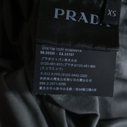 Prada Triangle Logo Pocket Short Sleeve T-Shirt Gray — view 8