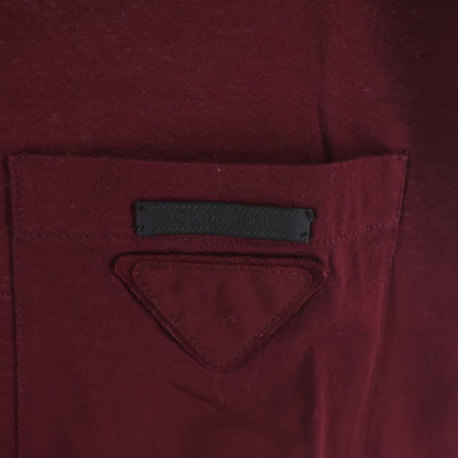 Prada Triangle Logo Pocket Short Sleeve T-Shirt — view 4