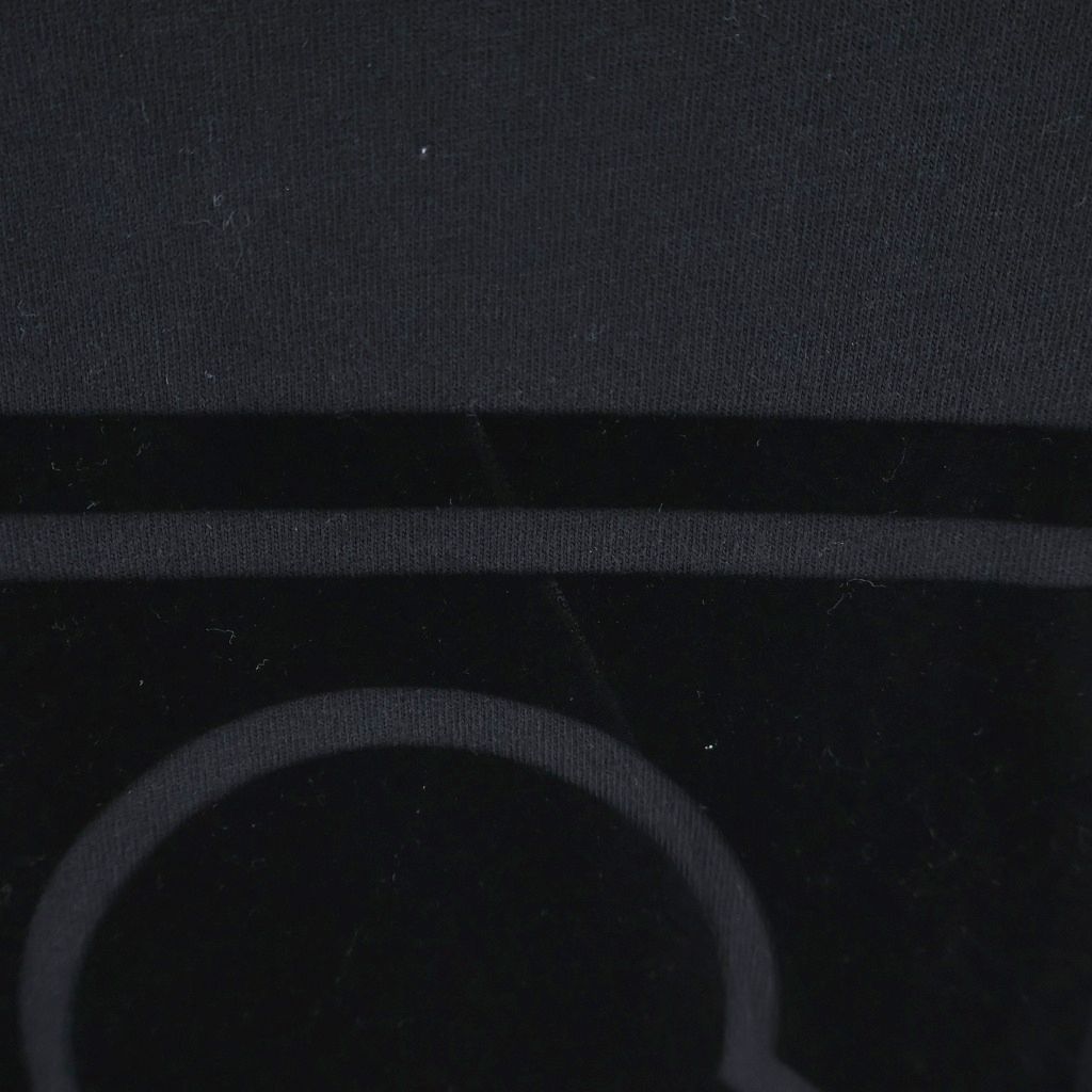 Moncler Maglia T-Shirt Crew Neck Long Sleeve T Black — view 5