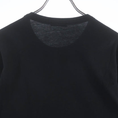Moncler Maglia T-Shirt Crew Neck Long Sleeve T Black — view 4