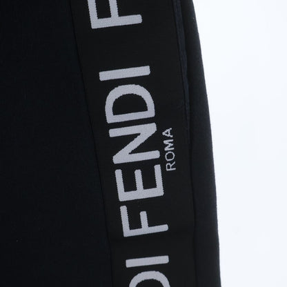 Fendi Jogger Pants Side Logo Sweatshirt Black — view 6