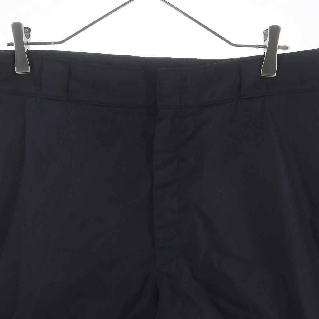 Prada Re-Nylon Bermuda Shorts Triangle Logo Pants Nylon Black — view 3